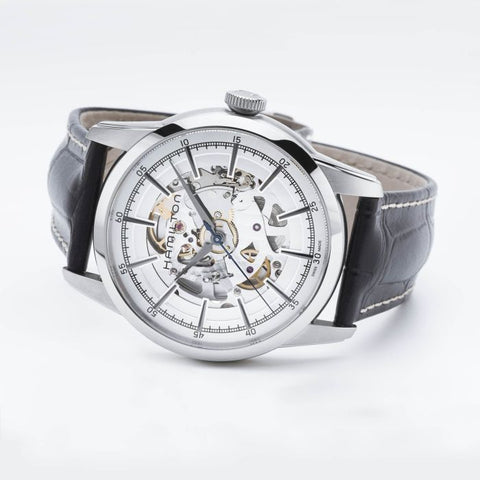 Hamilton H40655751 Watch - American Classic RailRoad Skeleton Auto (Image 4)