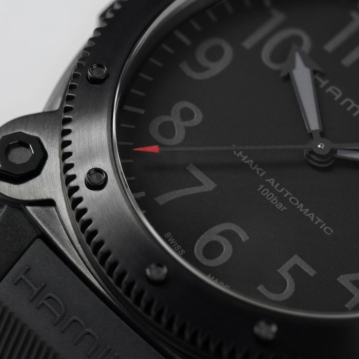 Hamilton H78505332 Watch - Khaki Navy BeLOWZERO Auto Limited Edition Below Zero Limited Edition Red [Limited Quantity] (Image