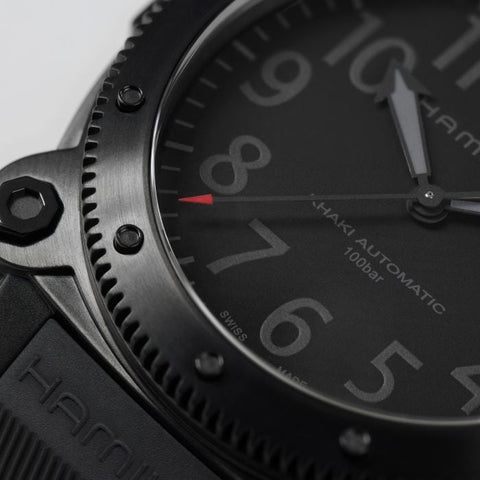 Hamilton H78505332 Watch - Khaki Navy BeLOWZERO Auto Limited Edition Below Zero Limited Edition Red [Limited Quantity] (Image