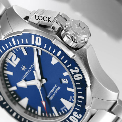 Hamilton H77705145 Watch - Khaki Navy Khaki Navy Open Water (Image 3)