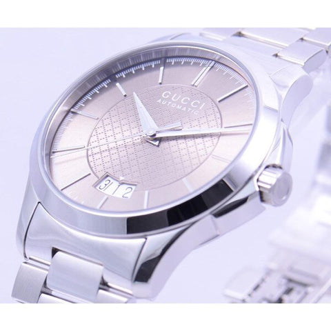 GUCCI G-Timeless 2-Year Warranty YA126431 Brown [Parallel Import]