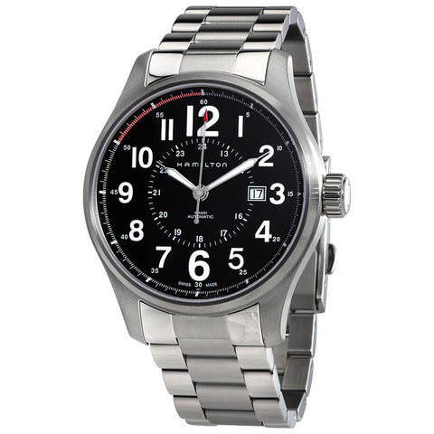 Hamilton H70615133 Watch - Khaki Field Khaki Officer Auto