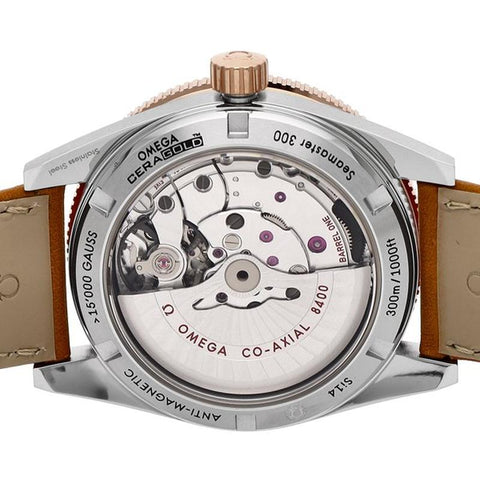 OMEGA Seamaster 300M Black (Case: Sedna Gold) 5-Year Warranty 233.22.41.21.01.002 [Parallel Import]