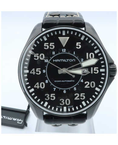 Hamilton H64785835 Watch - Khaki Aviation Pilot Day Date Auto (Image 8)