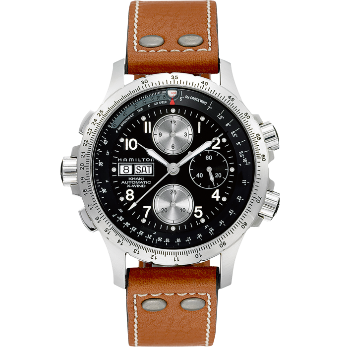 Hamilton H77616533 Watch - Khaki Aviation X-Wind Auto Chrono