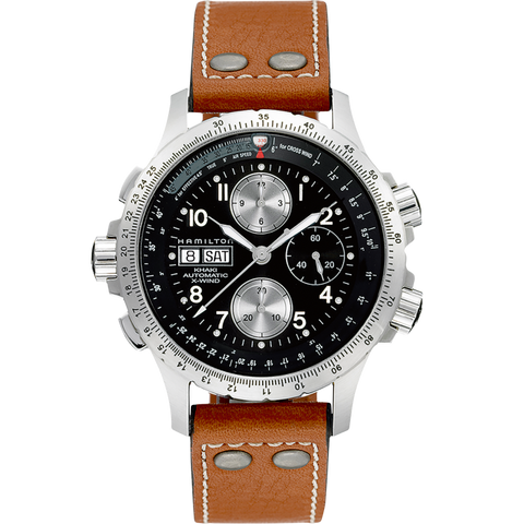 Hamilton H77616533 Watch - Khaki Aviation X-Wind Auto Chrono