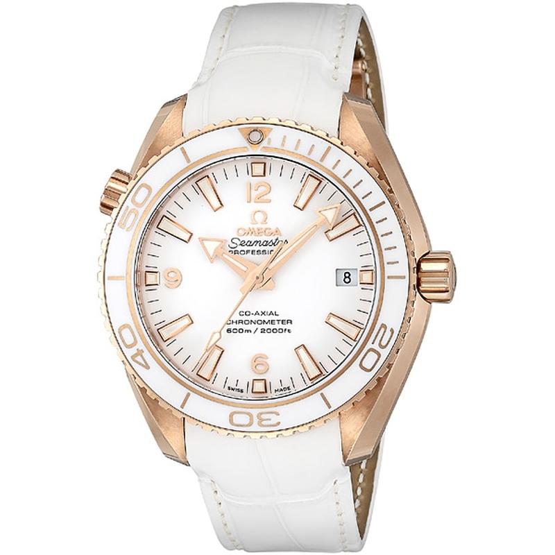 OMEGA 232.63.42.21.04.001 Watch - Seamaster Planet 600M White Parallel Import with 5-Year Warranty