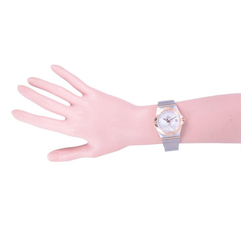 OMEGA Constellation 5-Year Warranty Silver (Case: Red Gold) 123.20.35.20.52.001 [Parallel Import]