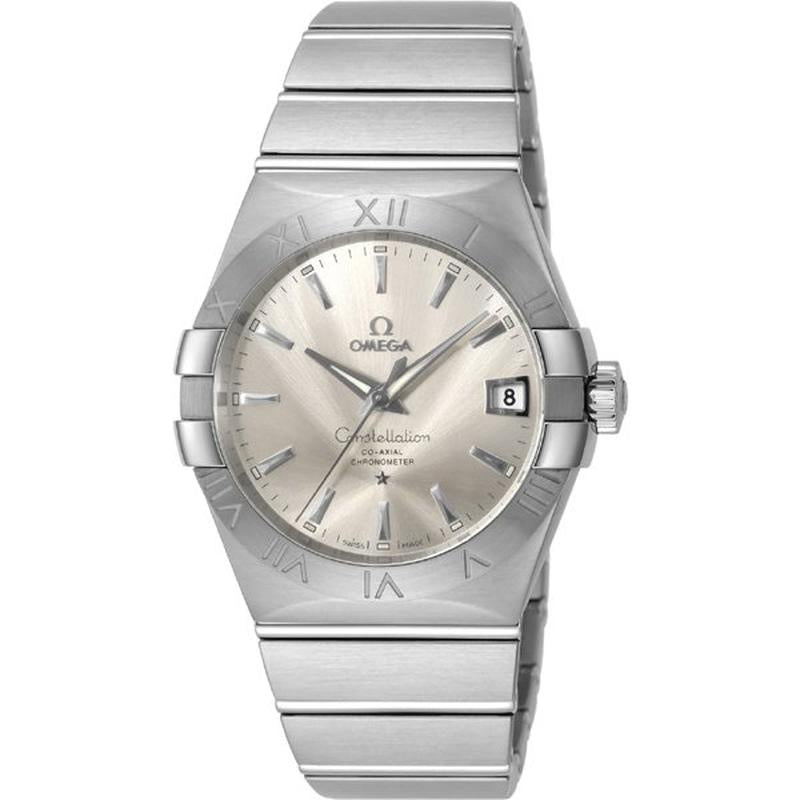 OMEGA 123.10.38.21.02.001 Watch - Constellation Co-Axial Chronometer Silver Parallel Import 5-Year Warranty
