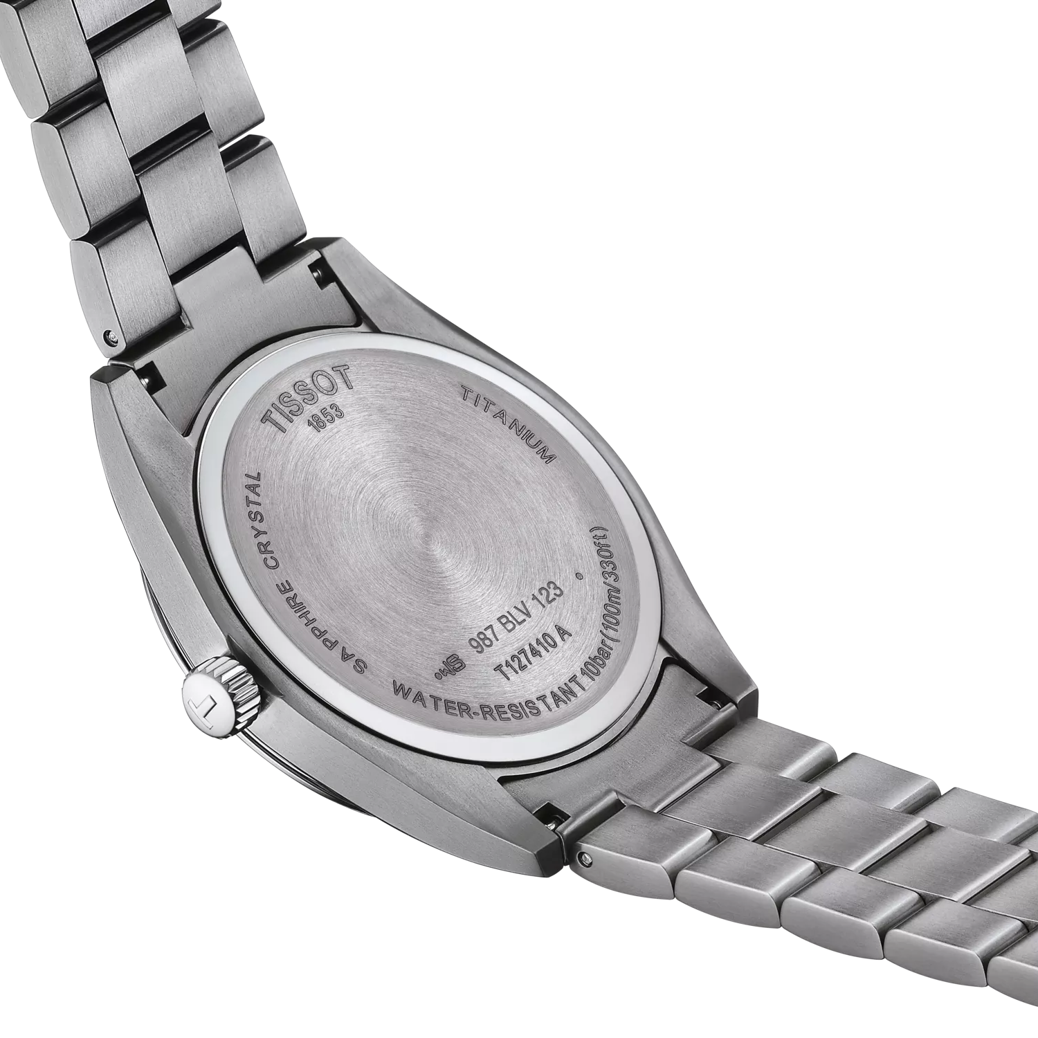 TISSOT T127.410.44.081.00 Watch - Elegant Swiss Quartz Water Resistant Stainless Steel Bracelet Classic Design (Image 6)