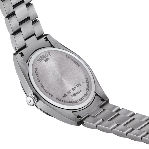 TISSOT T127.410.44.081.00 Watch - Elegant Swiss Quartz Water Resistant Stainless Steel Bracelet Classic Design (Image 6)