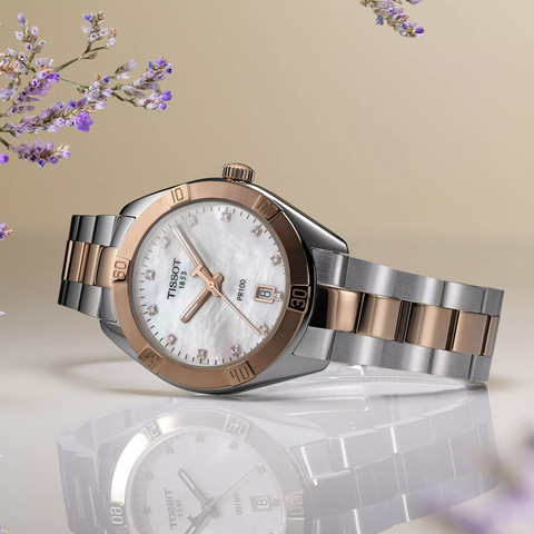 TISSOT T101.910.22.116.00 Swiss Quartz Movement Elegant Design Water Resistant Stainless Steel Case