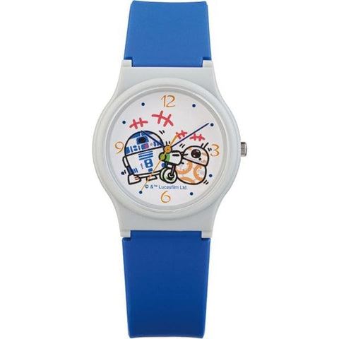 CITIZEN V06A-515VK Watch - Q&Q Analog Wristwatch - Kanahei Star Wars R2-D2 BB-8