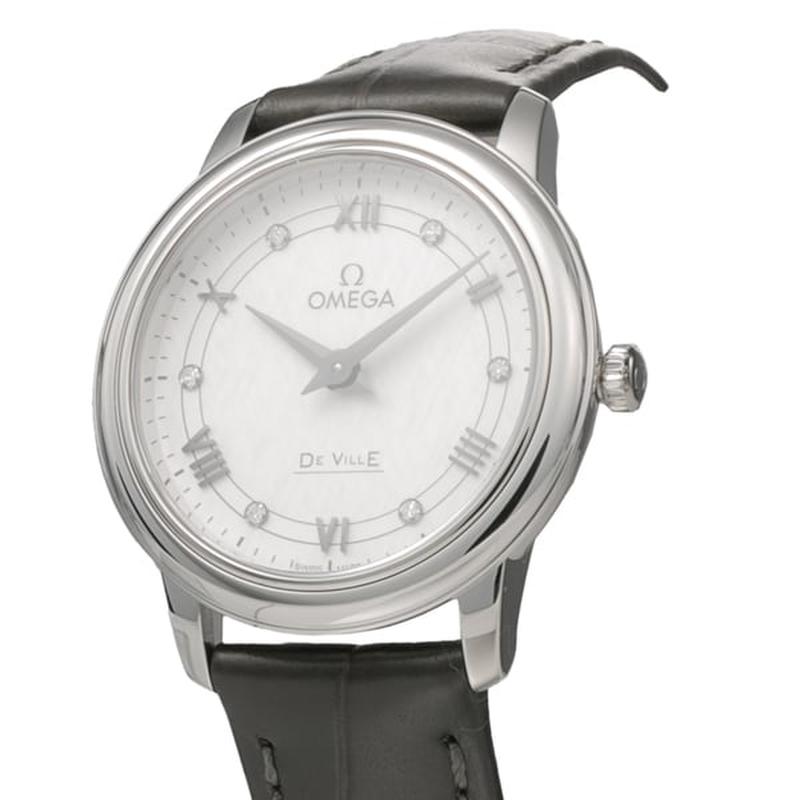 OMEGA 424.13.27.60.52.002 Watch - De Ville Prestige 5-Year Warranty Silver [Parallel Import] (Image 2)