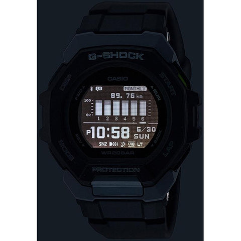 時計 CASIO G-SHOCK GBD-300-1JF CASIO GBD-300-1JF Men's G-SHOCK G-SQUAD Watch | IPPO Japan – IPPO