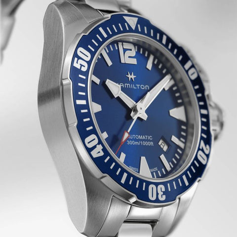 Hamilton H77705145 Watch - Khaki Navy Khaki Navy Open Water (Image 2)