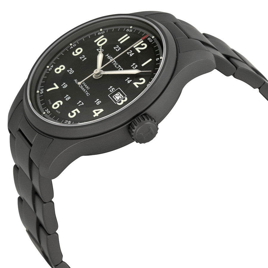 Hamilton H70565133 Watch - Khaki Field Khaki Titanium Auto (Image 2)
