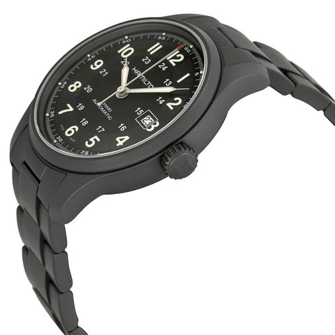 Hamilton H70565133 Watch - Khaki Field Khaki Titanium Auto (Image 2)