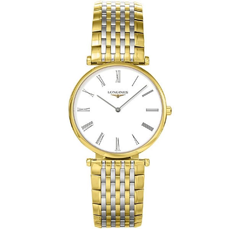 LONGINES L4.709.2.21.7 Watch - Unisex Metal Strap Watch Parallel Imported with 2-Year Guarantee