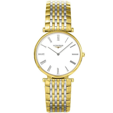 LONGINES L4.709.2.21.7 Watch - Unisex Metal Strap Watch Parallel Imported with 2-Year Guarantee