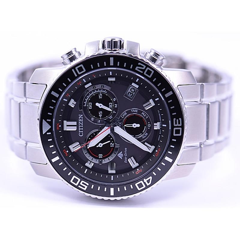 CITIZEN PMP56-3051 Watch - Men's Eco-Drive Watch - Stainless Steel Band (Image 3)