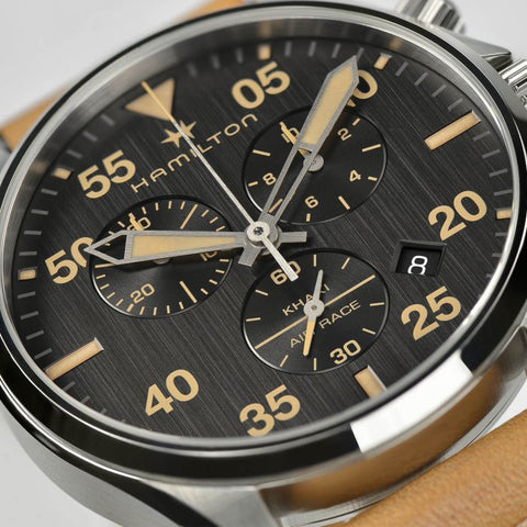 Hamilton H76722531 Watch - Khaki Aviation Khaki Pilot Chrono Quartz (Image 2)