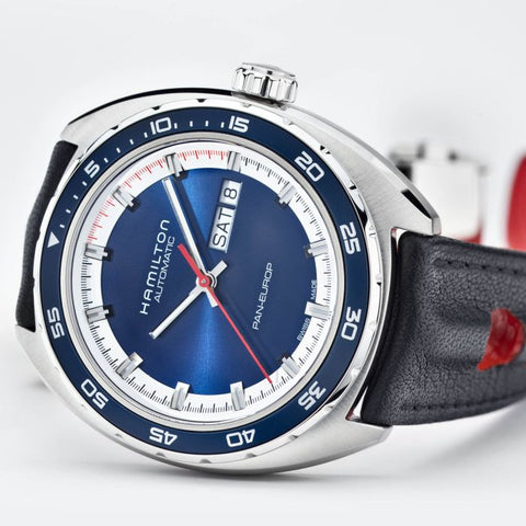 Hamilton H35405741 American Classic Pan Europ Day Date Auto