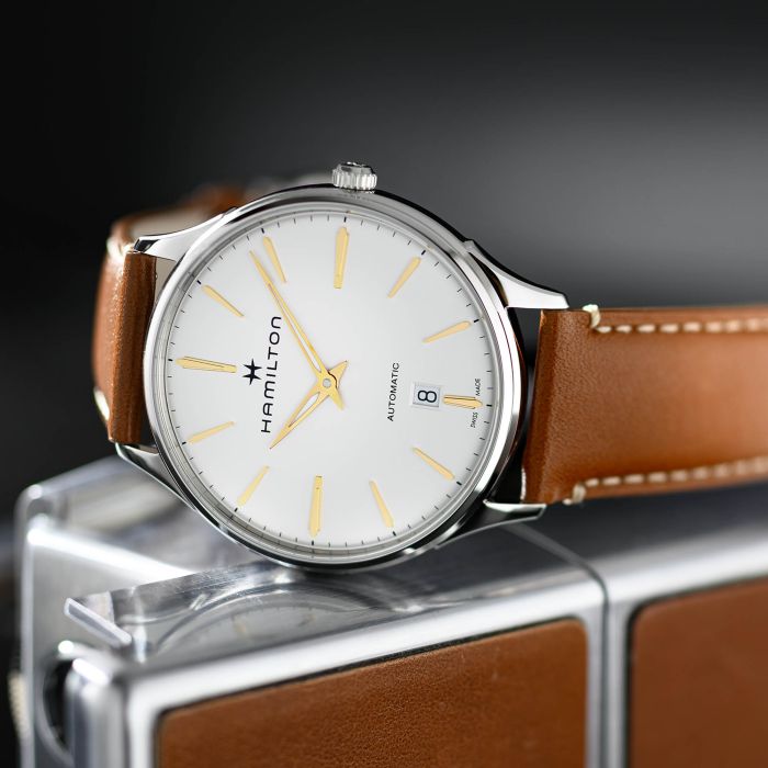 Hamilton H38525512 Watch - Jazzmaster Thinline Auto (Image 6)