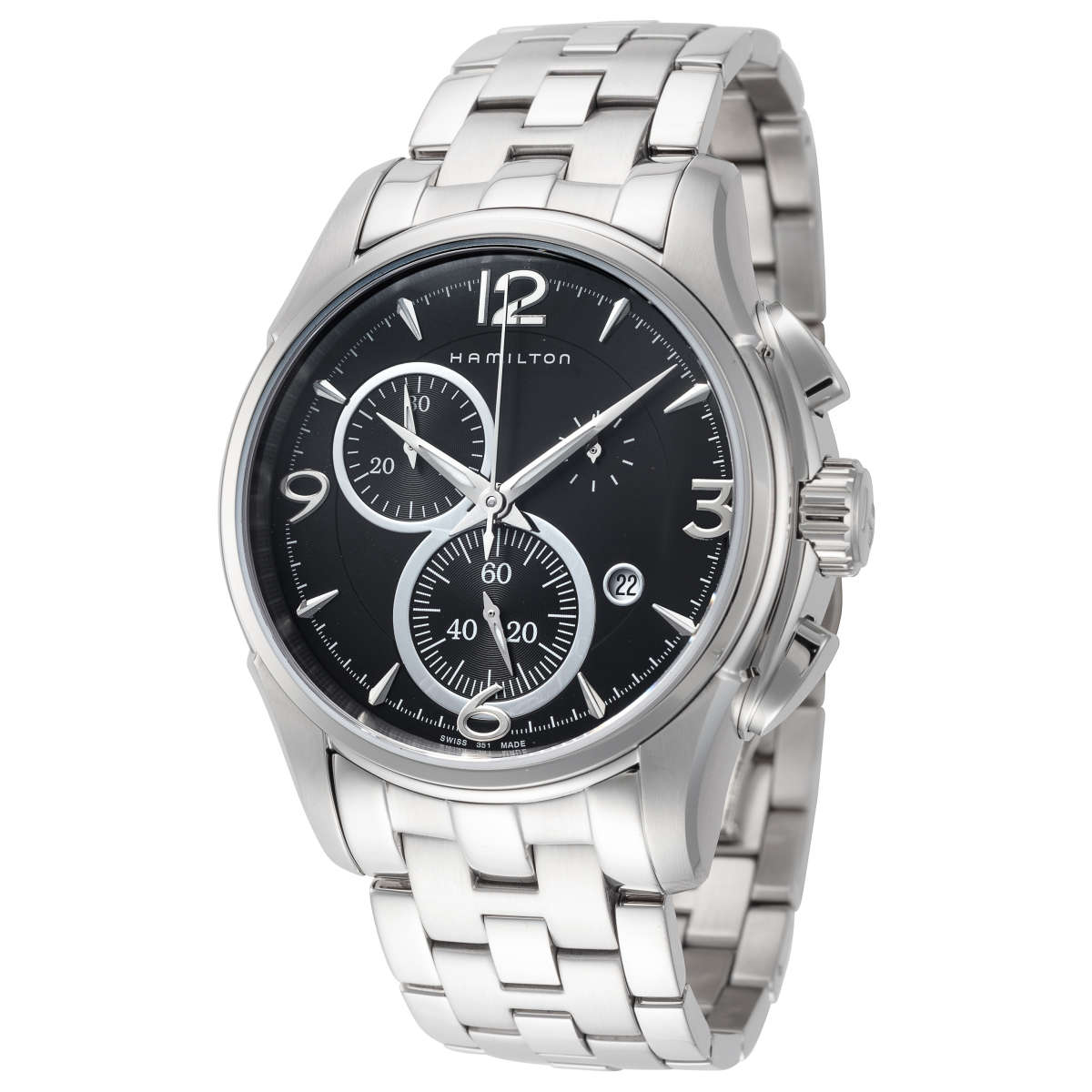Hamilton H32612135 Watch - Jazzmaster Chrono Quartz (Image 4)