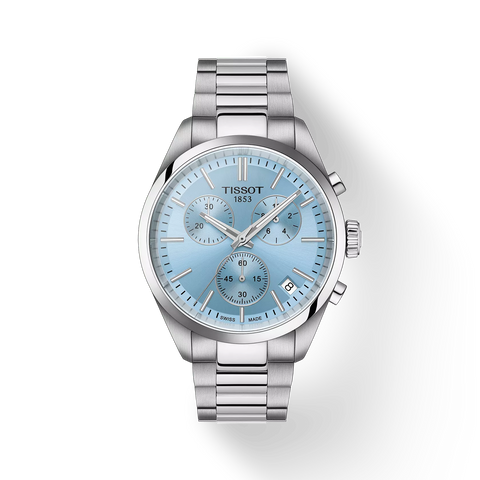 TISSOT T150.417.11.351.00 Swiss Automatic Movement Chronograph Sapphire Crystal Water Resistant