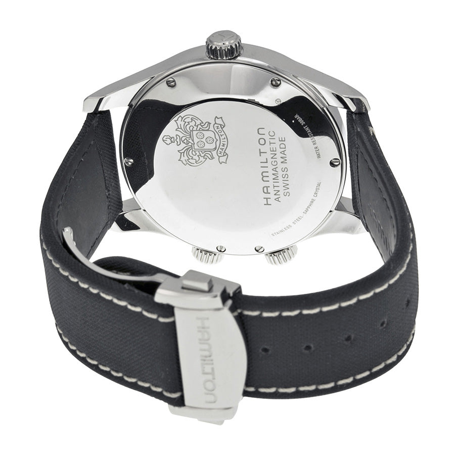 Hamilton H77505433 Watch - Khaki Navy Khaki UTC Auto (Image 6)