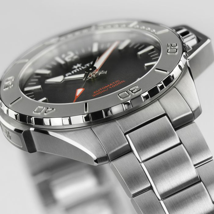 Hamilton H77815130 Watch - Khaki Navy Openwater Auto (Image 4)
