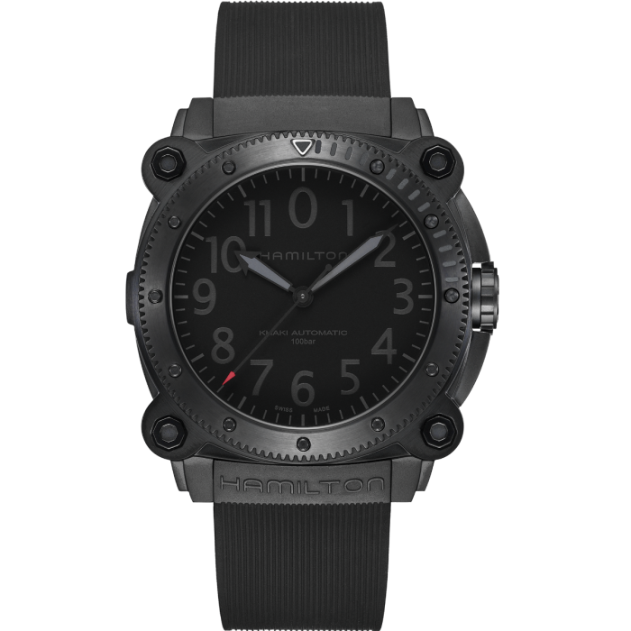 Hamilton H78505332 Watch - Khaki Navy BeLOWZERO Auto Limited Edition Below Zero Limited Edition Red [Limited Quantity]