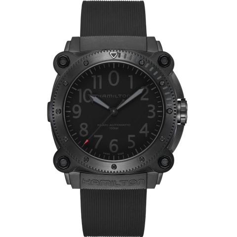 Hamilton H78505332 Watch - Khaki Navy BeLOWZERO Auto Limited Edition Below Zero Limited Edition Red [Limited Quantity]