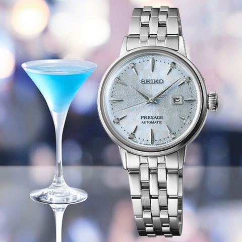 SEIKO Presage SRE007J1 Automatic Blue Dial Women's Watch