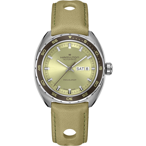 Hamilton H35445860 Watch - American Classic Pan Europ Day Date Auto