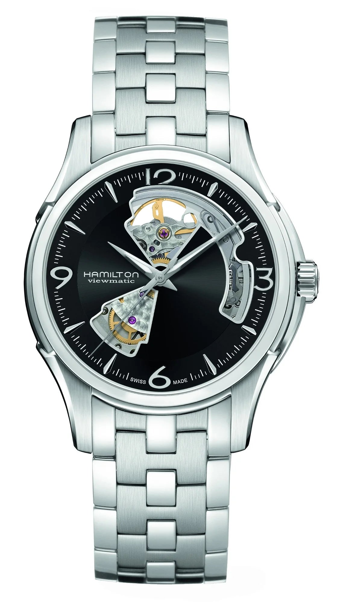 Hamilton H32565135 Watch - Jazzmaster Open Heart Auto (Image 3)