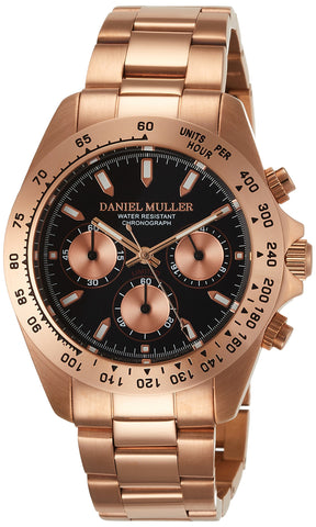 DANIEL MULLER DM-2002BK WATCH