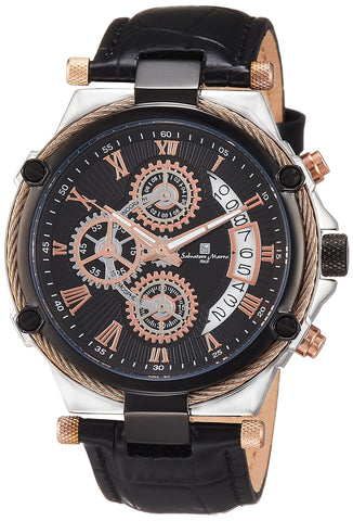 SALVATORE MARRA SM18102-PGBK WATCH