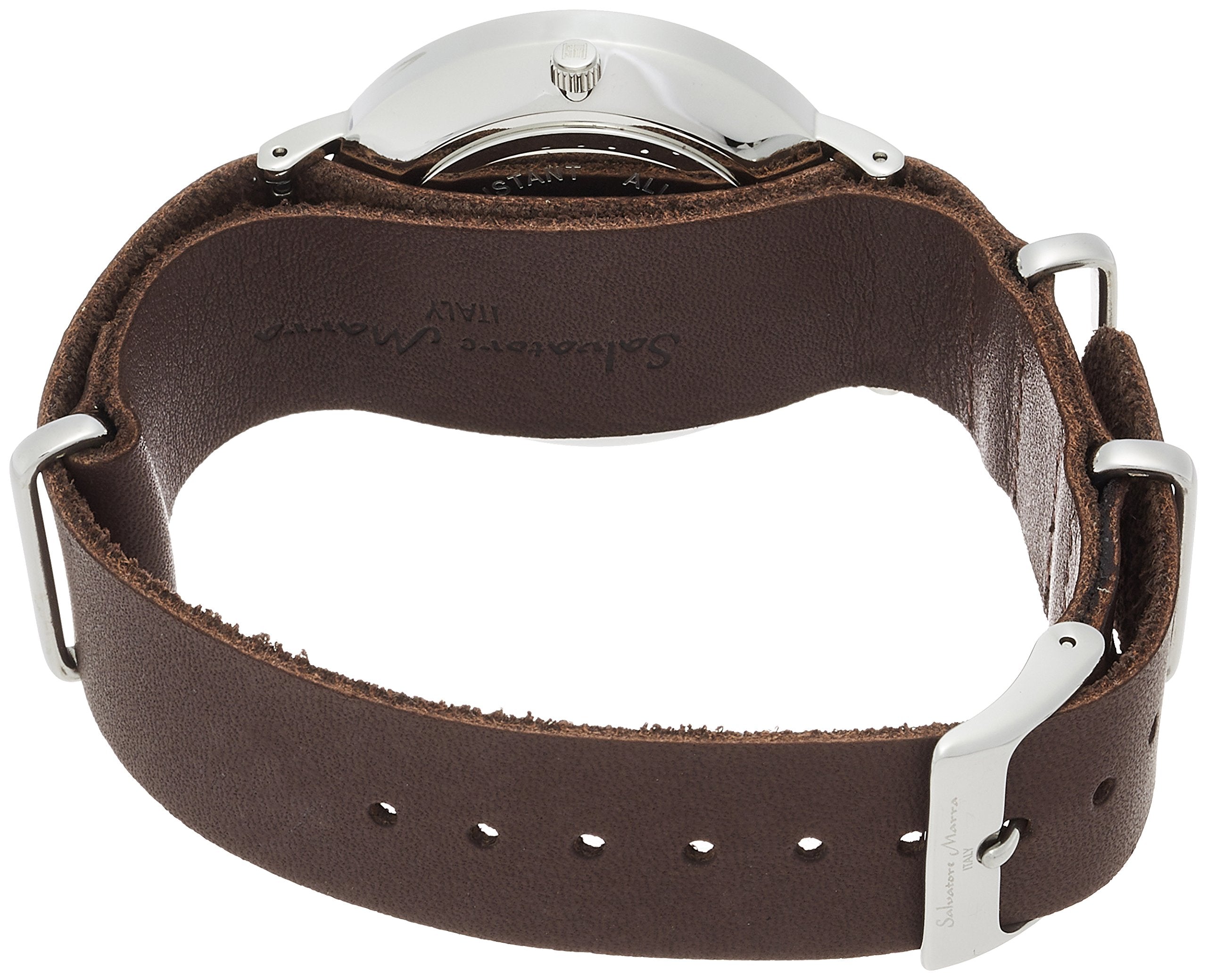 SALVATORE MARRA SM15117-SSWHSV WATCH