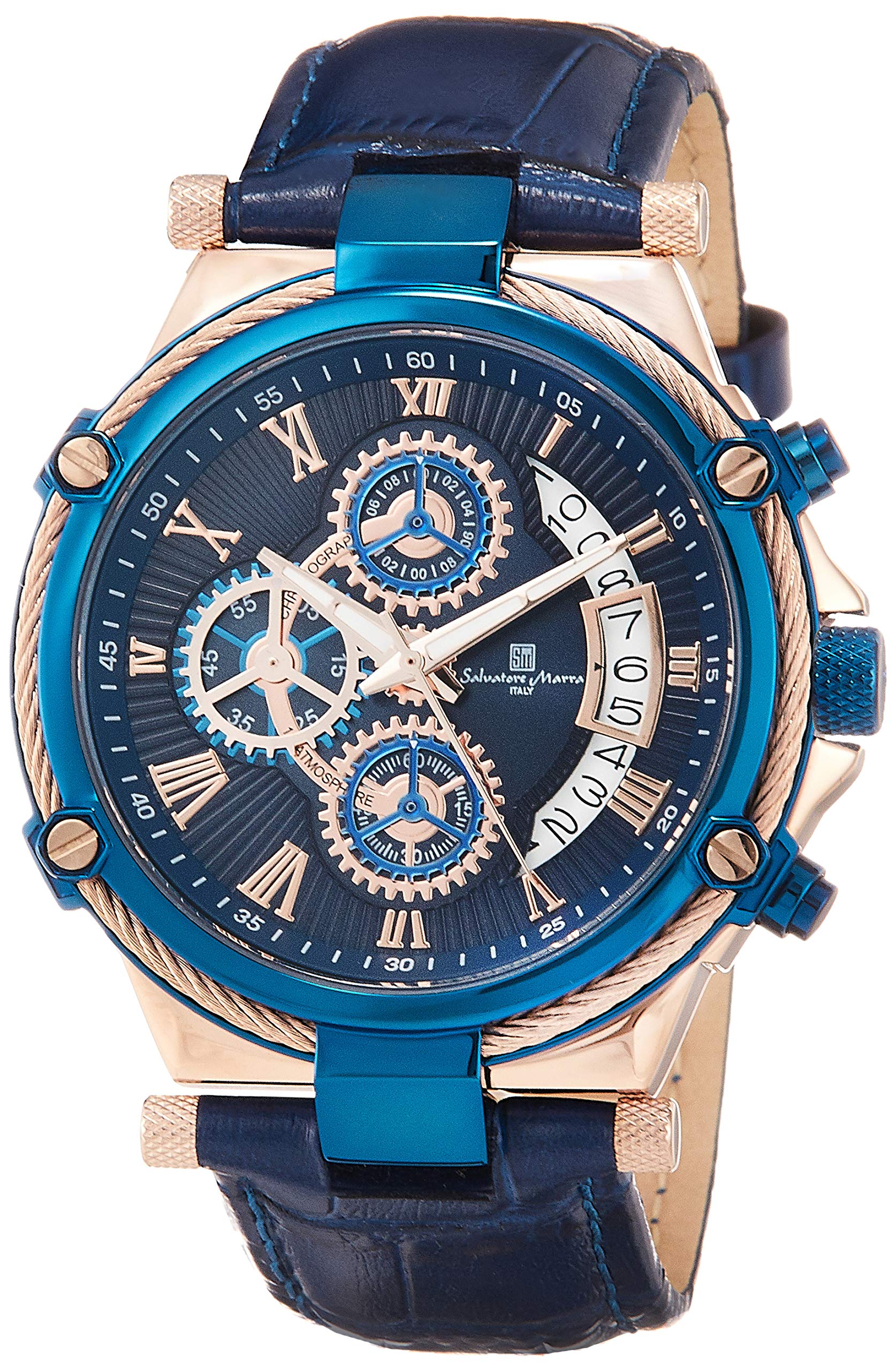 SALVATORE MARRA SM18102-PGBL WATCH