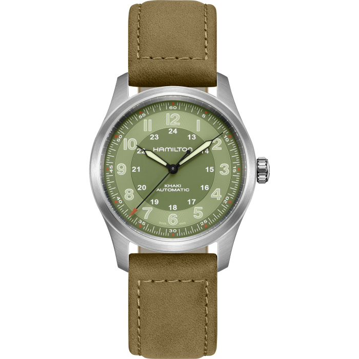 Hamilton H70205860 Watch - Khaki Field Titanium Auto