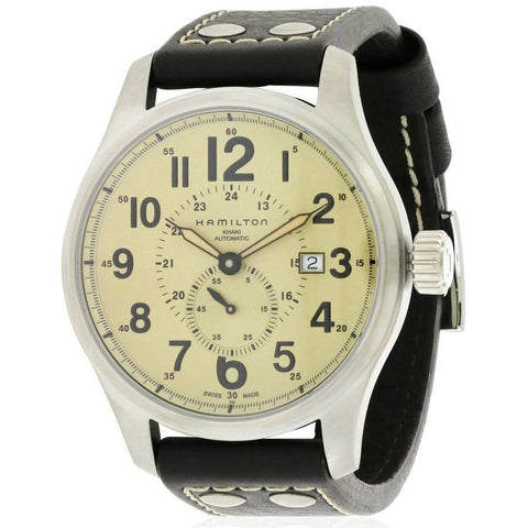 Hamilton H70655723 Watch - Khaki Field Khaki Officer Auto
