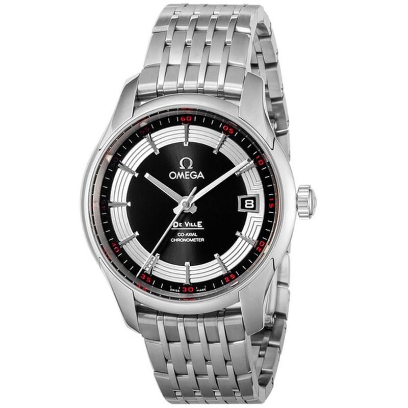 OMEGA 431.30.41.21.01.001 Watch - De Ville Hour Vision Black Parallel Import 5-Year Warranty