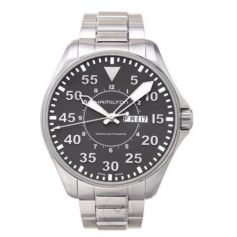 Hamilton H64715135 Watch - Khaki Aviation Pilot Day Date Auto (Image 2)