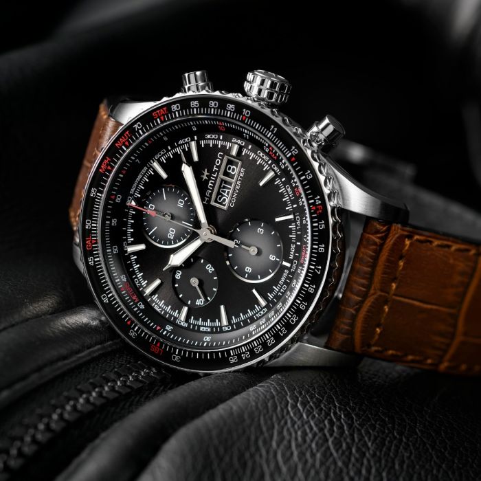 Hamilton H76726530 Watch - Khaki Aviation Converter Auto Chrono (Image 7)
