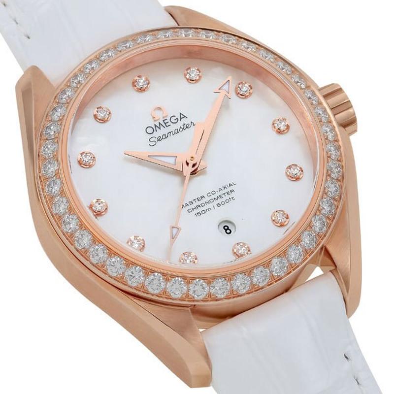 OMEGA 231.58.34.20.55.003 Watch - Seamaster Aqua Terra 5-Year Warranty White [Parallel Import] (Image 2)