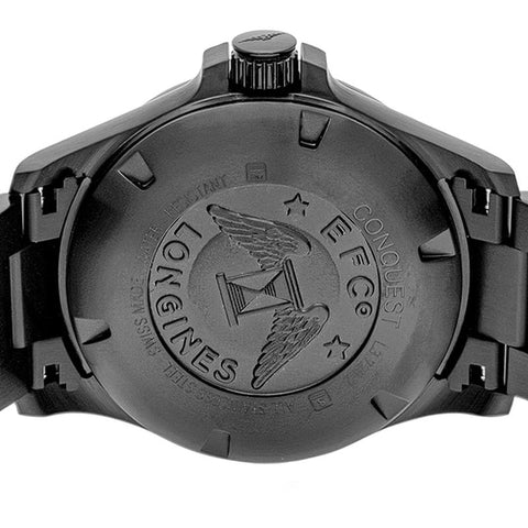 Longines Conquest V.H.P. [Conquest V.H.P.] 2-Year Warranty Black L3.728.2.66.6 [Parallel Import]