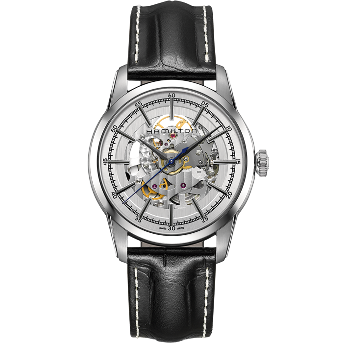Hamilton H40655751 Watch - American Classic RailRoad Skeleton Auto