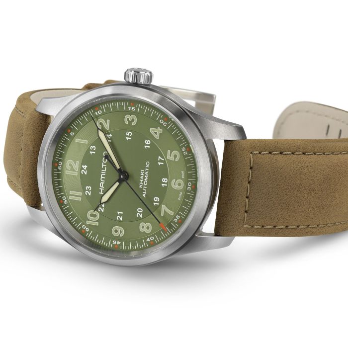 Hamilton H70205860 Watch - Khaki Field Titanium Auto (Image 3)